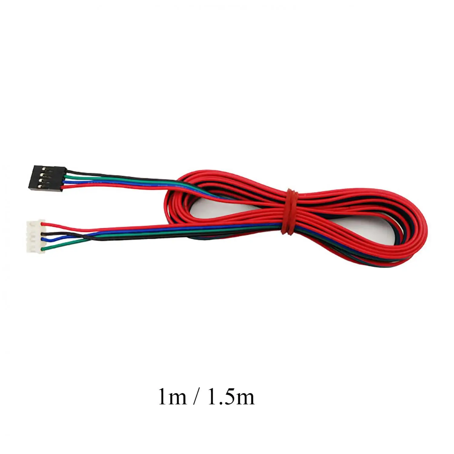 

1 Pcs 1m / 1.5m XH2.54 4pin to XH2.0 6pin Stepper Motor Cable for 3D Printer, Motor and Control Board Connection Wire