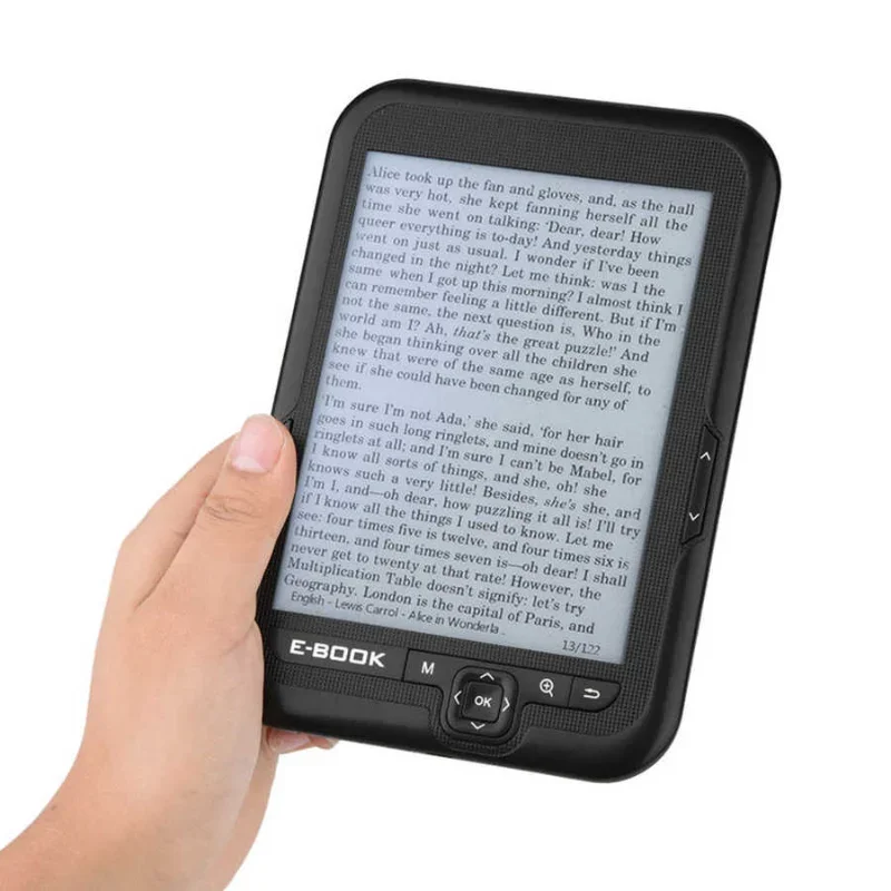 Portable 8GB e-book reader Electronic Reader 800x600 Resolution Display 300DPI Blue Cover E-BOOK Reader Display E-Ink 6" inch
Portable 8GB e-book reader Electronic Reader 800x600 Resolution Display 300DPI Blue Cover E-BOOK Reader Display E-Ink 6" inch