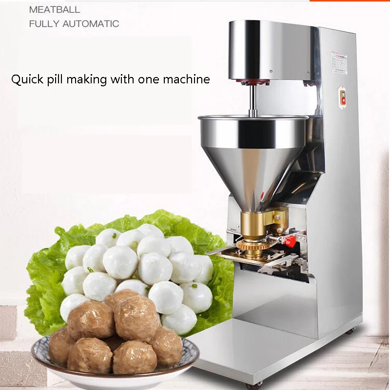 

PBOBP Stainless Steel Commercial Rice-Meat Dumplings Machine, Mutton, Fish, Pork Meatball Forming Machine