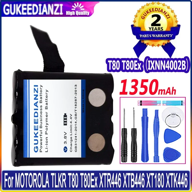 

GUKEEDIANZI Replacement Battery for MOTOROLA TLKR T80 T80Ex XTR446 XTB446 XT180 XTK446 TLKR T61 T81 T5 T6 T7 T8 T50 T60 Radio