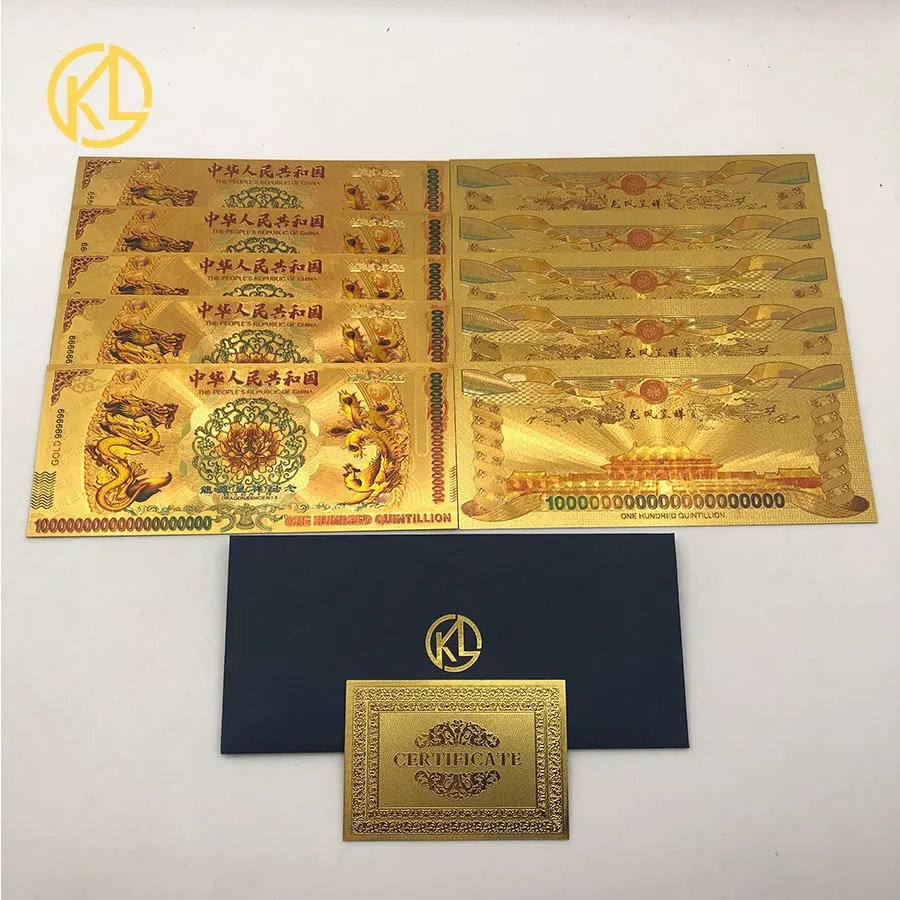 10pcs/lot New One Hundred Quintillion Chinese Dragonand phoenixe Banknotes For Chinese Currency collection
10pcs/lot New One Hundred Quintillion Chinese Dragonand phoenixe Banknotes For Chinese Currency collection