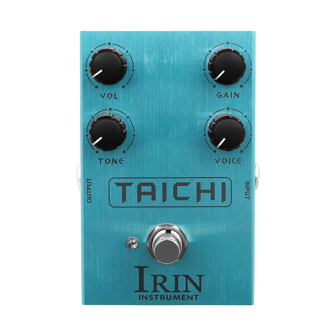

IRIN AN-38 TAICHI Low Gain Overdrive Pedal OD Classic Amp Sound VOICE Knob Controls Different EQ Frequency Bands Guitar Effects