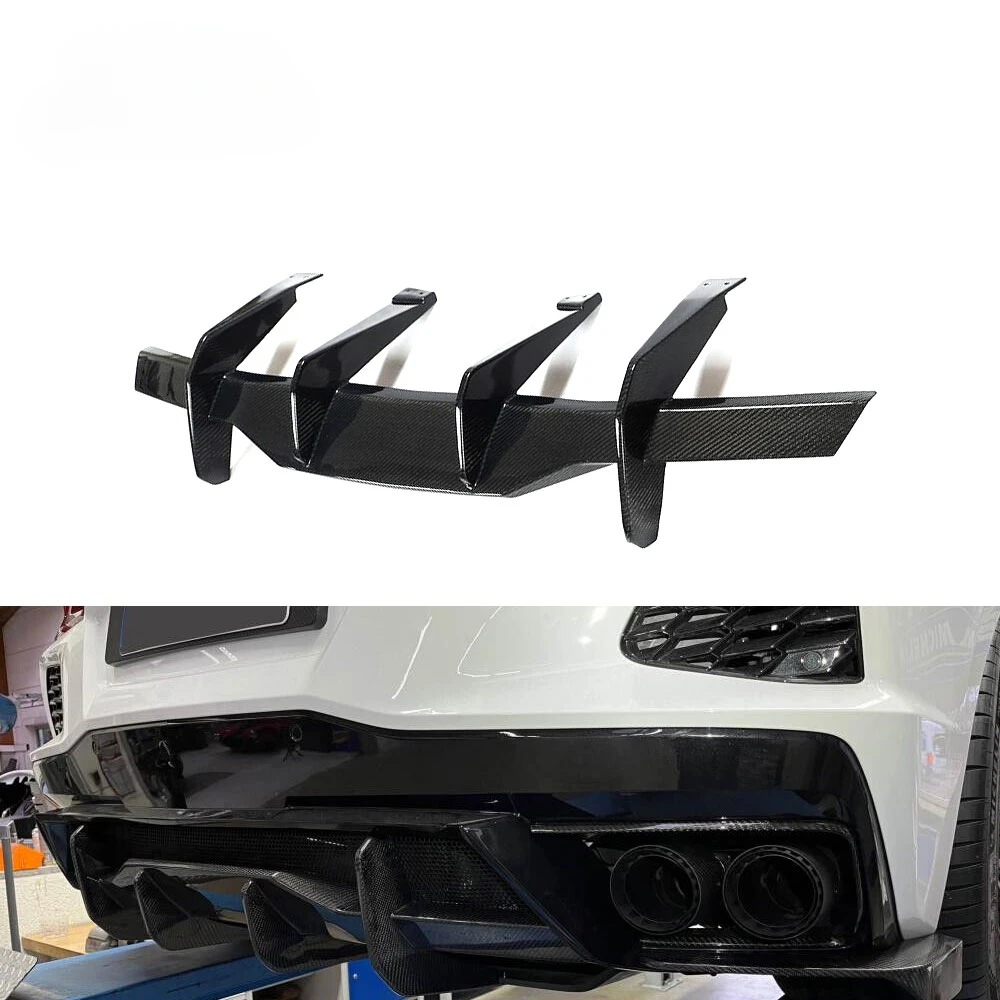 Carbon Fiber Rear Bumper Diffuser for Chevrolet Corvette C8 2020-2021
Carbon Fiber Rear Bumper Diffuser for Chevrolet Corvette C8 2020-2021