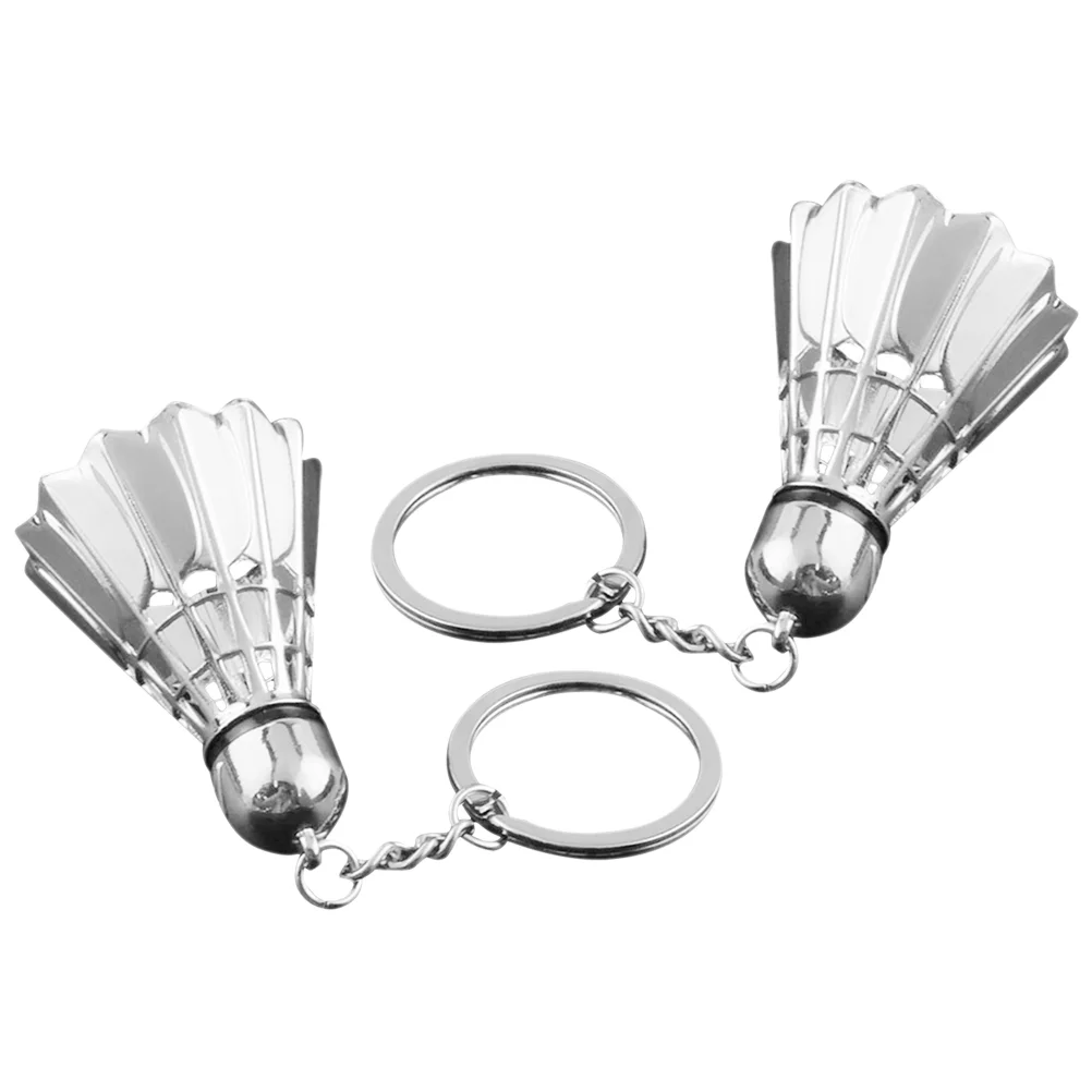 2 Pcs Badminton Keychain Sports Pendant Mini Creative Zinc Alloy Backpack Hanging Decor Rings Metal
2 Pcs Badminton Keychain Sports Pendant Mini Creative Zinc Alloy Backpack Hanging Decor Rings Metal