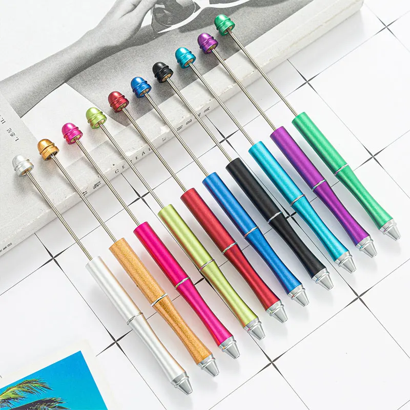 18Pcs Multicolor Metal Beadable Pen Bead Ballpoint Pen Metal Ball Pen for Guest Kids Supplies
18Pcs Multicolor Metal Beadable Pen Bead Ballpoint Pen Metal Ball Pen for Guest Kids Supplies