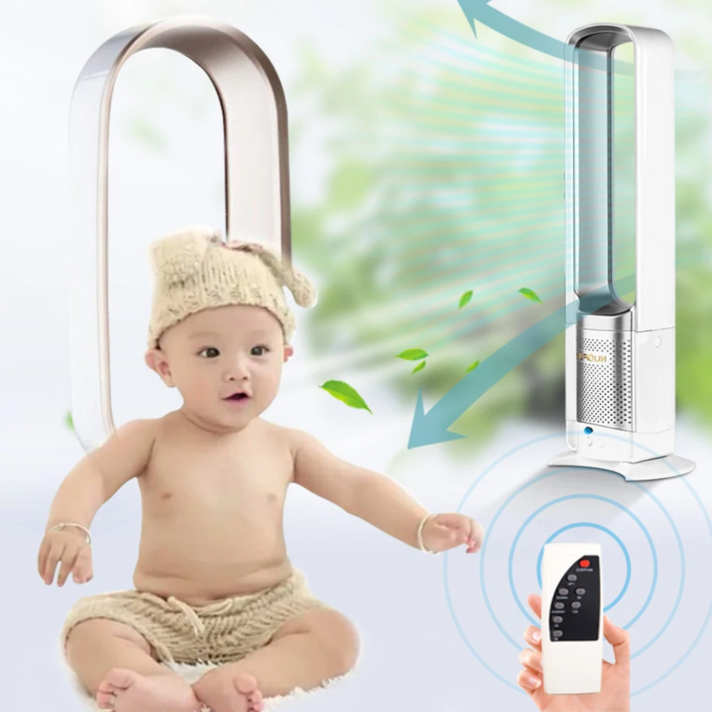 Bladeless Fan Electric Cooling Air Tower Fans With Remote Control Intelligent Low Noise 14/16 Inch Stand Floor Hot Sale FS18
Bladeless Fan Electric Cooling Air Tower Fans With Remote Control Intelligent Low Noise 14/16 Inch Stand Floor Hot Sale FS18