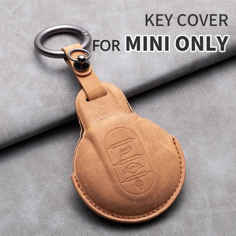 Leather Car Remote Key Fob Cover Case Holder For BMW MINI COOPER S ONE JCW F54 F55 F56 F57 F60 CLUBMAN COUNTRYMAN Keychain
Leather Car Remote Key Fob Cover Case Holder For BMW MINI COOPER S ONE JCW F54 F55 F56 F57 F60 CLUBMAN COUNTRYMAN Keychain