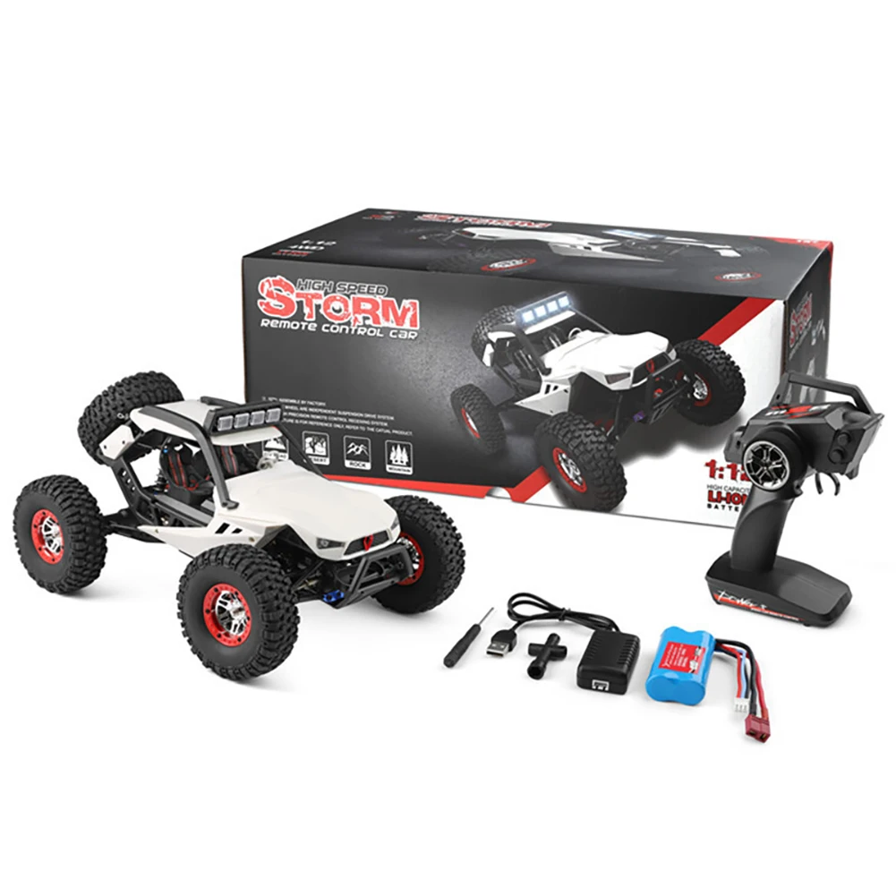 WLToys 12429 1:12 RC Car 2.4Ghz 4WD RC Crawler Racing Car High Speed Off-Road Vehicle For Boys Girls Birthday Christmas Gifts
WLToys 12429 1:12 RC Car 2.4Ghz 4WD RC Crawler Racing Car High Speed Off-Road Vehicle For Boys Girls Birthday Christmas Gifts