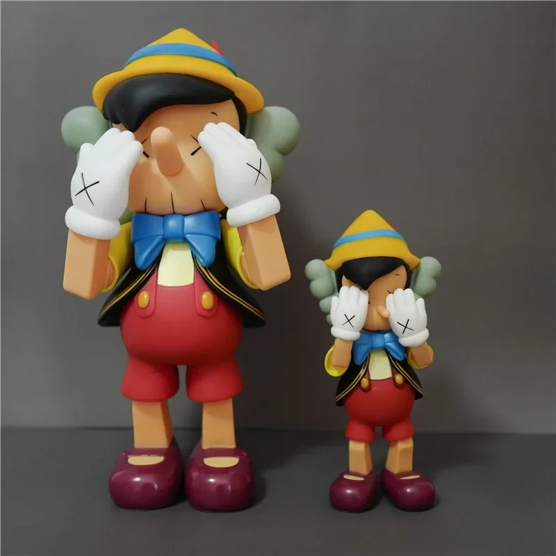 

22cm Pinocchio Anime Action Figure Model Ornaments Decor Collection Doll Birthday Christmas Gift For Friends 47cm