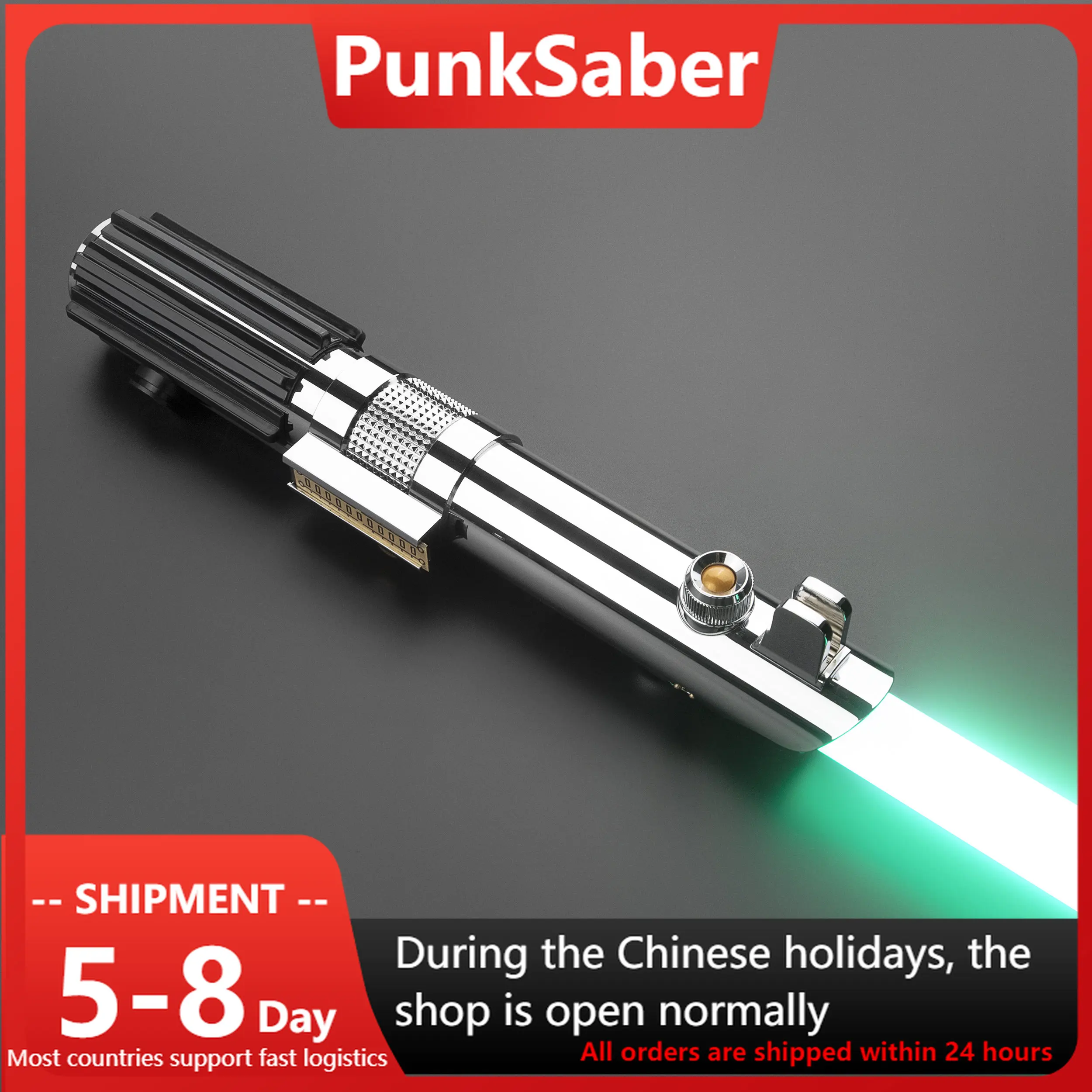 

PunkSaber Toys Lightsaber Neopixel Jedi Laser Sword Heavy Dueling Sensitive Smooth Infinite Changing Hitting Sound Light Saber