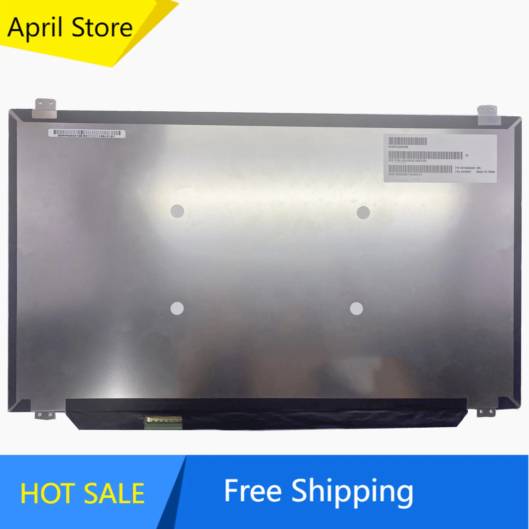 VVX17P051J00 VVX17P051J00150540 17.3'' 4K Laptop LCD Screen Panel Matrix FRU: 00HN887
VVX17P051J00 VVX17P051J00150540 17.3'' 4K Laptop LCD Screen Panel Matrix FRU: 00HN887