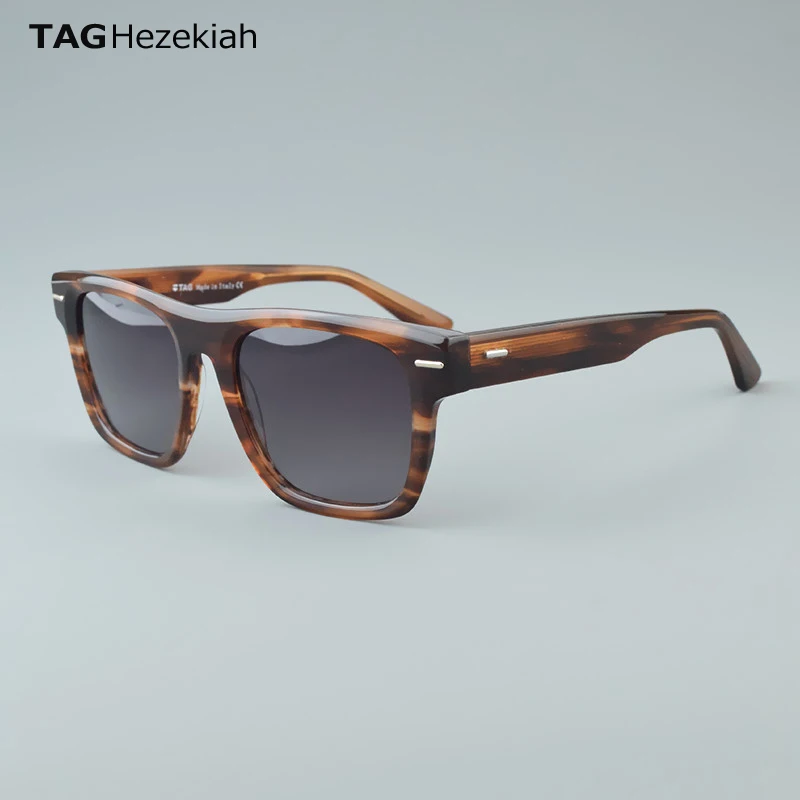 

TAG Hezekiah luxury brand sunglasses men T8757 superior quality sun glasses vintage brand designer sunglass UV400 Goggles women