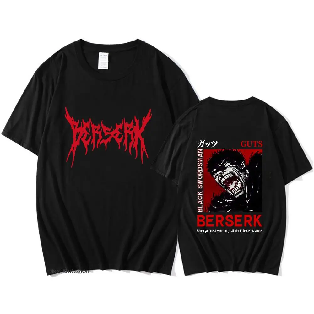Anime Berserk Guts Clothes Men Cool Manga Swordsman Graphic Tshirt 100%Cotton Streetwear Women Hip Hop Tops Gothic Mens T-Shirts
Anime Berserk Guts Clothes Men Cool Manga Swordsman Graphic Tshirt 100%Cotton Streetwear Women Hip Hop Tops Gothic Mens T-Shirts