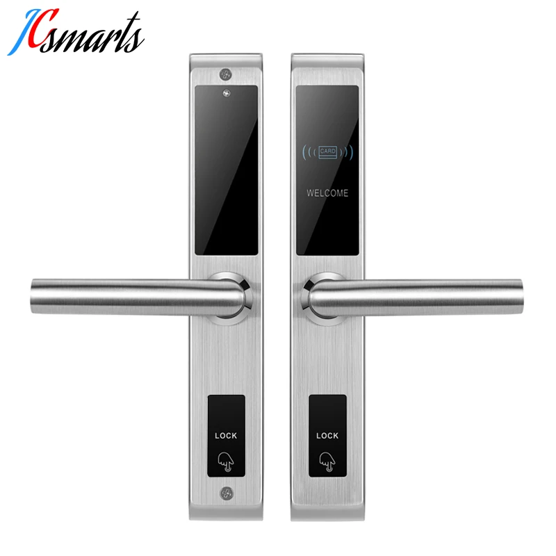 Stainless Steel Keyles Electronic RFID Card Smart Hotel Door Lock With 2885/ 3585 Mortise for Sliding Aluminum Doors
Stainless Steel Keyles Electronic RFID Card Smart Hotel Door Lock With 2885/ 3585 Mortise for Sliding Aluminum Doors