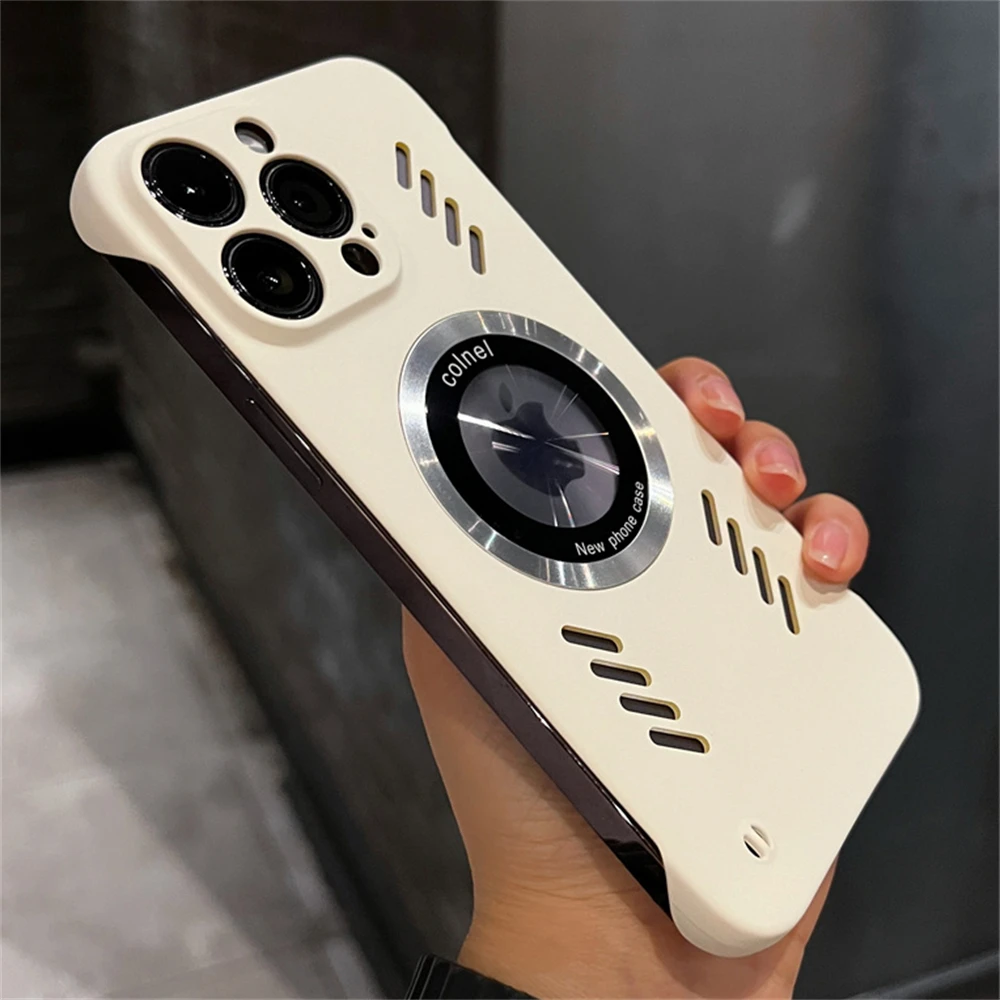 Aero-Mag Frameless Cooling Magnetic MagSafe Case for iPhone – Heat-Dissipating Aero-Mag Frameless Cooling Magnetic MagSafe Case for iPhone – Heat-Dissipating