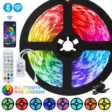 5050 RGB 60LED Led Strip Light Led Luces IR Wifi Bluetooth Adapter Smart Night Light Diode Tape Decor For Room Desk Computer TV
5050 RGB 60LED Led Strip Light Led Luces IR Wifi Bluetooth Adapter Smart Night Light Diode Tape Decor For Room Desk Computer TV