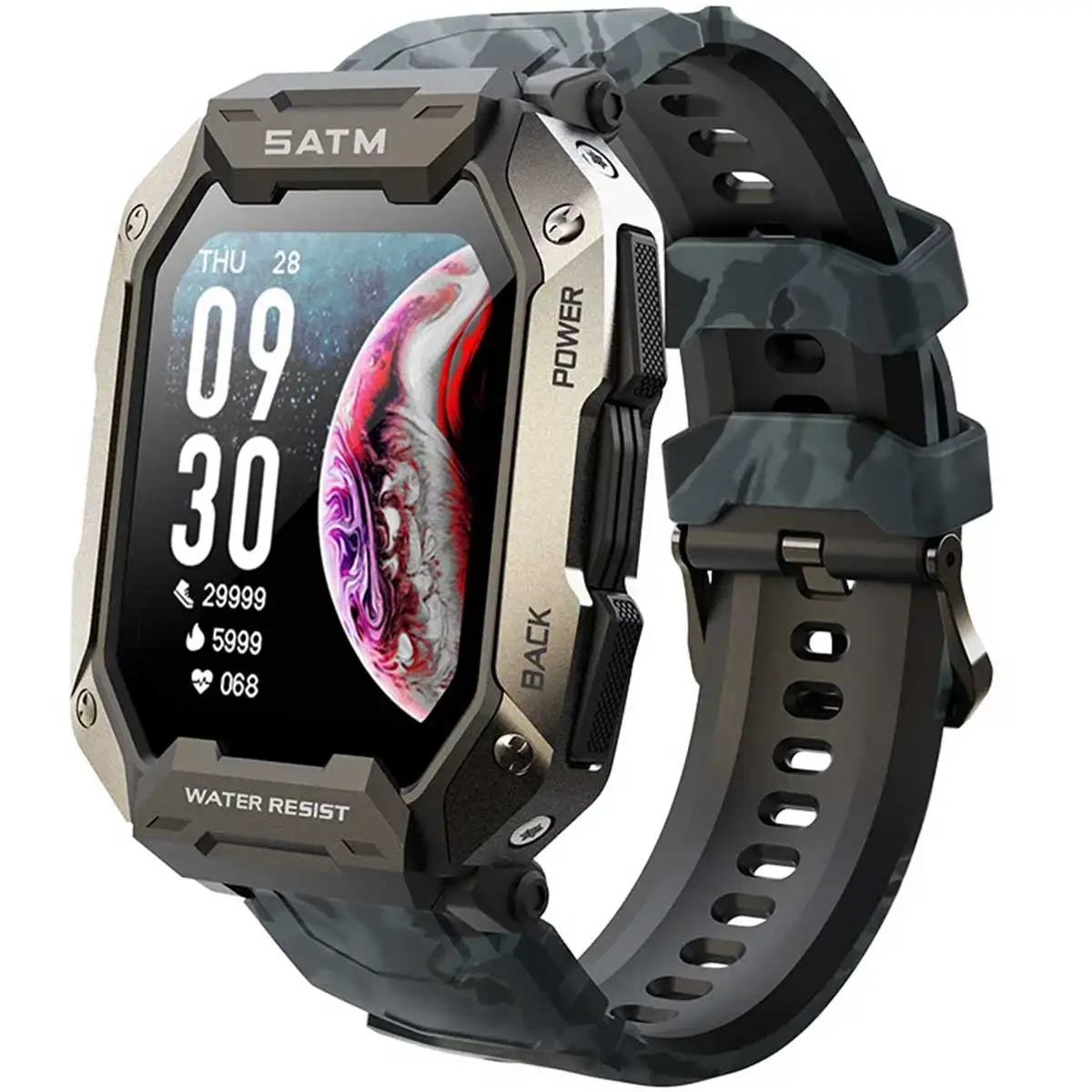 New Health Monitoring Smart Bracelet 5ATM Waterproof Sports Fitness Smart Watch Durable and Durable Body with Long Standby Time
New Health Monitoring Smart Bracelet 5ATM Waterproof Sports Fitness Smart Watch Durable and Durable Body with Long Standby Time