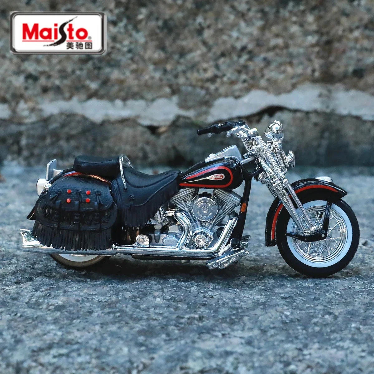 Maisto 1:18 Harley FLSTS Heritage Springer модель мотоцикла из сплава искусственные литые бриллианты детские игрушки подарок
Maisto 1:18 Harley FLSTS Heritage Springer модель мотоцикла из сплава искусственные литые бриллианты детские игрушки подарок