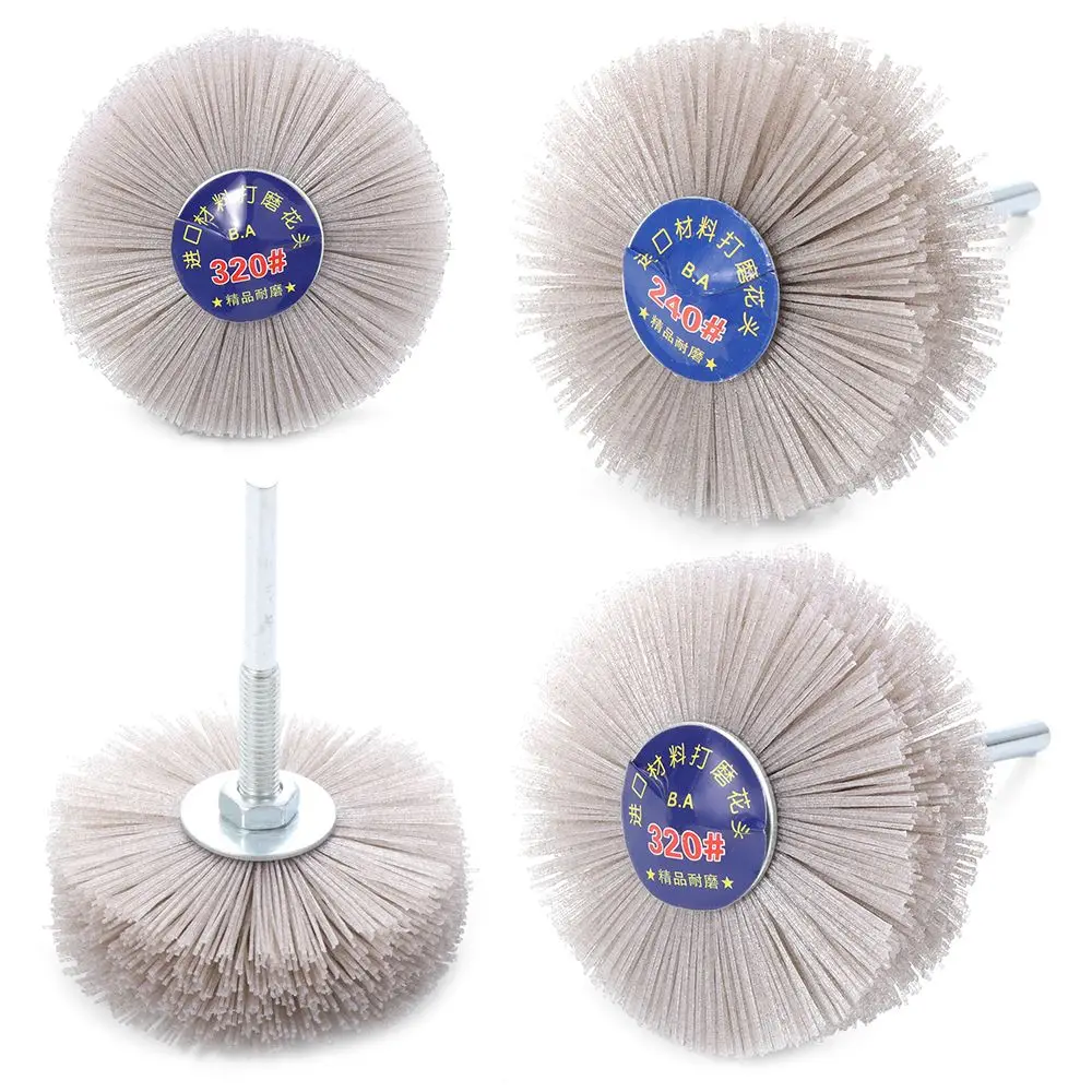 80# - 600# Grinding Nylon Wheel Brush Abrasive Tool Woodwork Wood Furniture Flower Head Polishing Brush Deburring Grinder Tools
80# - 600# Grinding Nylon Wheel Brush Abrasive Tool Woodwork Wood Furniture Flower Head Polishing Brush Deburring Grinder Tools