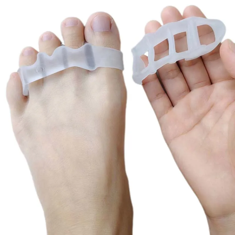 4pieces=2pairs Thumb Toe Separators Gel Foot Care Straightener Silicone Hammer Toe Protector Hallux Valgus Bunions Corrector
4pieces=2pairs Thumb Toe Separators Gel Foot Care Straightener Silicone Hammer Toe Protector Hallux Valgus Bunions Corrector
