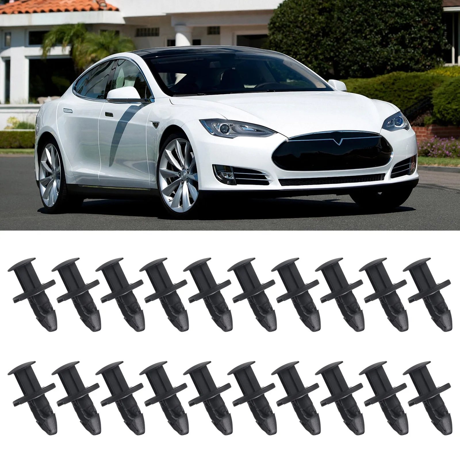 Автомобильные заклепки Под поднос, заклепки для TESLA MODEL 3, 2017 $ вверх, вставляются в отверстие 8 мм, нажимные заклепки для Tesla Model 3, высокое качество
Автомобильные заклепки Под поднос, заклепки для TESLA MODEL 3, 2017 $ вверх, вставляются в отверстие 8 мм, нажимные заклепки для Tesla Model 3, высокое качество