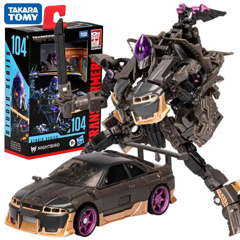 PRE-ORDER Takara Tomy SS104 Nightbird Transformers: Rise Of The Beasts Generations Studio Series Deluxe Class 11Cm Action Figure
PRE-ORDER Takara Tomy SS104 Nightbird Transformers: Rise Of The Beasts Generations Studio Series Deluxe Class 11Cm Action Figure