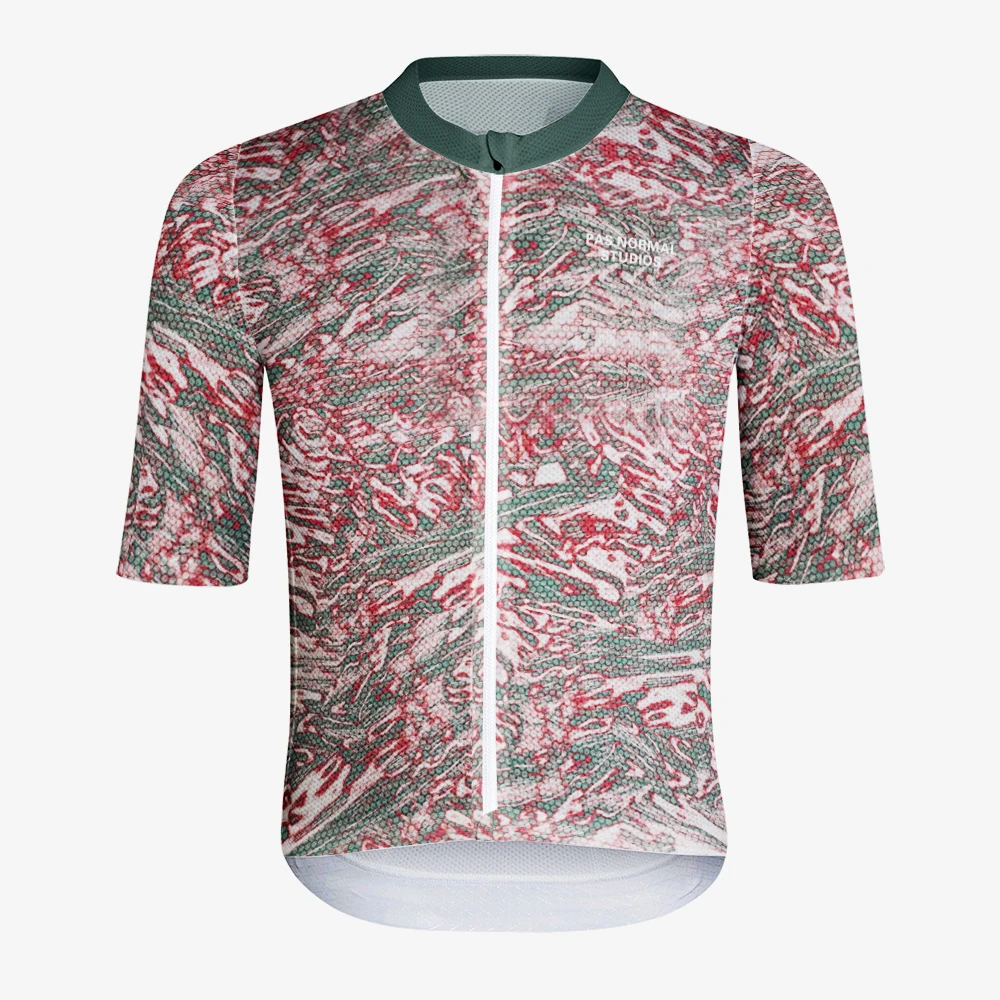 

2024 Men short sleeve Jersey Summer Cycling Mountain Bike Shirt PAS Breathable Bicycle Clothing Ropa Ciclismo MTB uniform