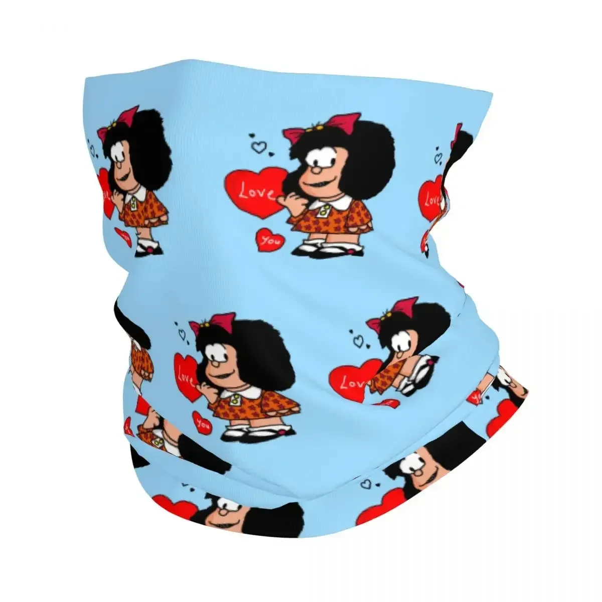 Бандана Mafalda Love You, шейный платок, ветрозащитный шарф для лица, Обложка для мужчин и женщин, мультяшный стиль, искусственная Балаклава
Бандана Mafalda Love You, шейный платок, ветрозащитный шарф для лица, Обложка для мужчин и женщин, мультяшный стиль, искусственная Балаклава