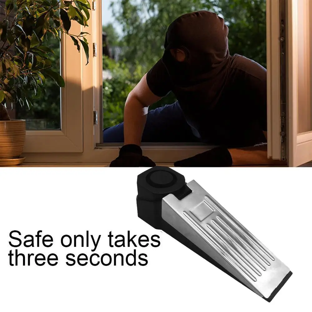 100dB Door Stop Alarm Portable Security Detection Wedge Sensitivity Anti-Slip Door Adjustable Switch Stopper Alarm Y0S9
100dB Door Stop Alarm Portable Security Detection Wedge Sensitivity Anti-Slip Door Adjustable Switch Stopper Alarm Y0S9