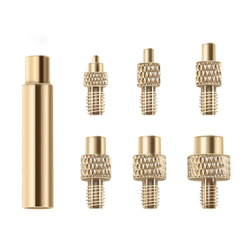 1Set Heat Insert Nut Iron Tip M2(M2.5)-M3-M4-M5-M6-M8 Thread Embedded Kit Heat Insertion For 3D Printer Soldering Iron
1Set Heat Insert Nut Iron Tip M2(M2.5)-M3-M4-M5-M6-M8 Thread Embedded Kit Heat Insertion For 3D Printer Soldering Iron