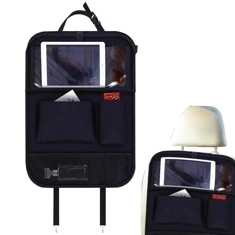 

Органайзер для заднего сиденья автомобиля, прочная Съемная сумка с несколькими карманами для автомобильного заднего сиденья, аксессуары для хранения в путешествиях