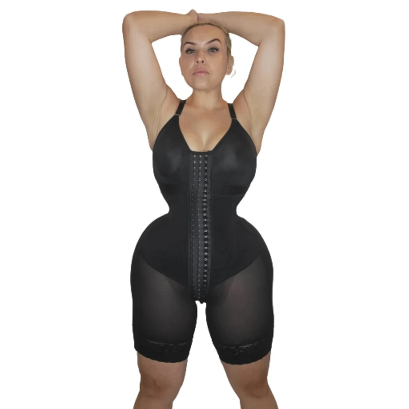

Fajas Colombianas Women’s Waist Trainer Bodysuit Butt Lifter Tummy Control Shapewear High-Waist Thigh Slimmer Full Body Shaper