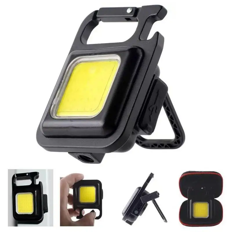 Work Light LED Keychain Flashlight For Outdoor Camping Mini Magnetic Portable Rechargeable Waterproof Light With Bottle Opener
Work Light LED Keychain Flashlight For Outdoor Camping Mini Magnetic Portable Rechargeable Waterproof Light With Bottle Opener