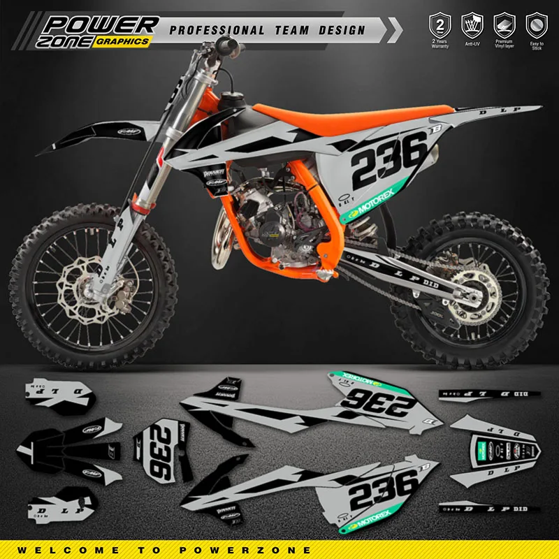 PowerZone Custom Team Graphics Backgrounds Decals For 3M Stickers Kit For KTM SX85 85 2018 2019 2020 85cc Number Name Costom 02
PowerZone Custom Team Graphics Backgrounds Decals For 3M Stickers Kit For KTM SX85 85 2018 2019 2020 85cc Number Name Costom 02