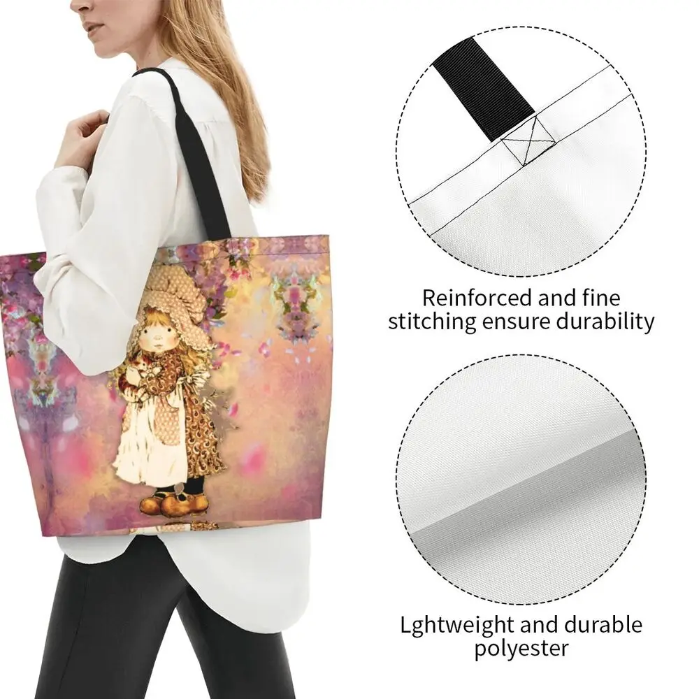 Custom Kawaii Sarah Kay Shopping Canvas Bags Women Portable Large Capacity Groceries Girl Roses And Watering Tote Shopper Bags 60 S470c6ca237c04f32aeac4c1dcf1a5d1bR