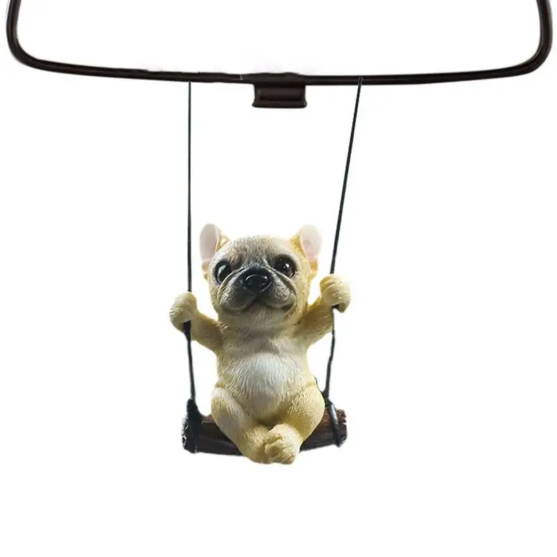 

Rearview Mirror Pendant Dog Car Hanging Cute Present For Women Men Teens Girls Toddlers Truck Bus Drivers Students Teachers