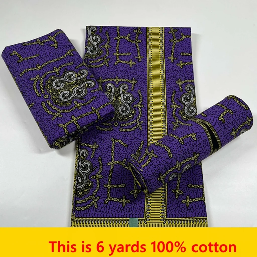 African Prints Fabric 2022 New Wax High Quality Cotton Wax Fabric 6Yard Ankara Wax Real Nigerian Wax For Party Dresses 6 Yards
African Prints Fabric 2022 New Wax High Quality Cotton Wax Fabric 6Yard Ankara Wax Real Nigerian Wax For Party Dresses 6 Yards