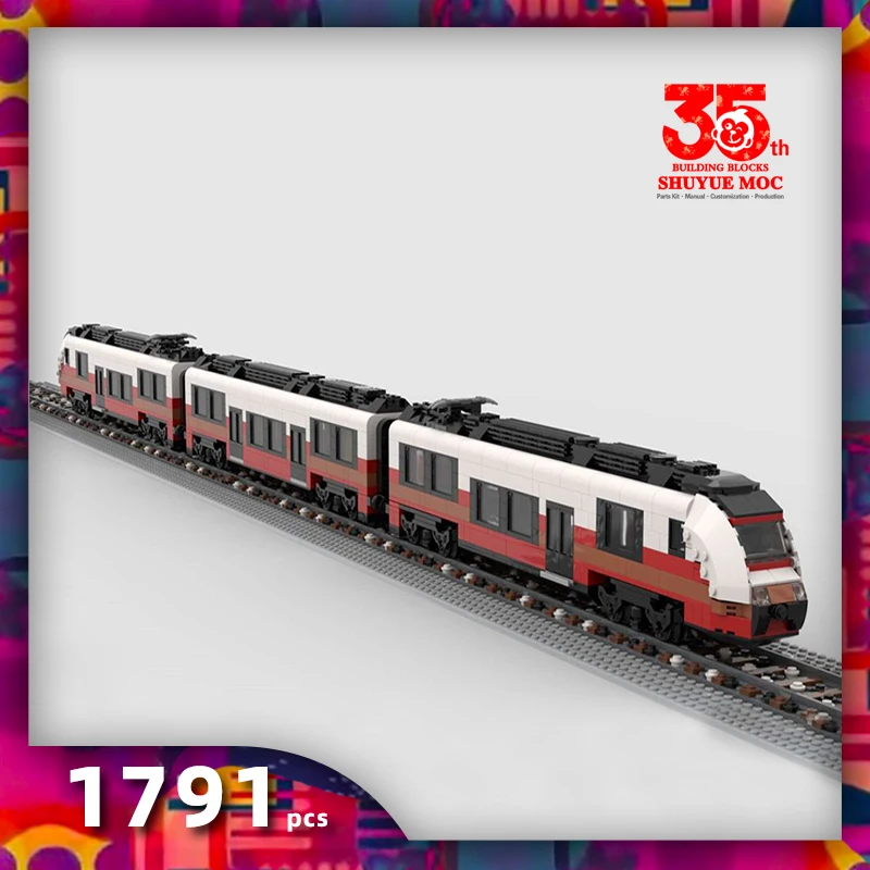 symoc country High Speed Train City Model Railway Building Blocks Bricks Assembly Fit Toys Birthday Gifts without Tracks
symoc country High Speed Train City Model Railway Building Blocks Bricks Assembly Fit Toys Birthday Gifts without Tracks