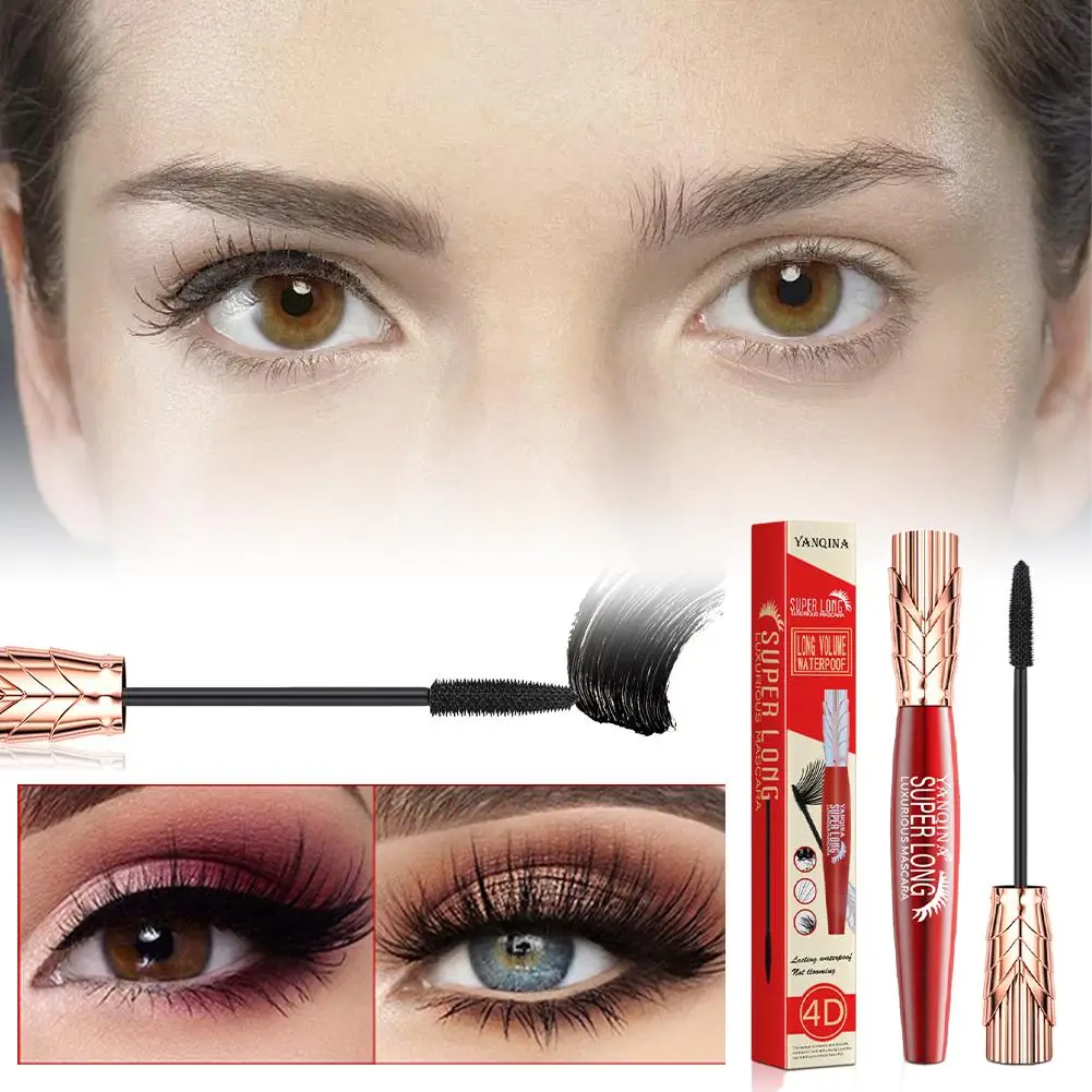 Mascara Black 2Pcs Crown Mascara Waterproof Long Lasting Smudge Proof Thicking Curling Lenthening Eyelash Makeup 4D Silk Fiber
Mascara Black 2Pcs Crown Mascara Waterproof Long Lasting Smudge Proof Thicking Curling Lenthening Eyelash Makeup 4D Silk Fiber