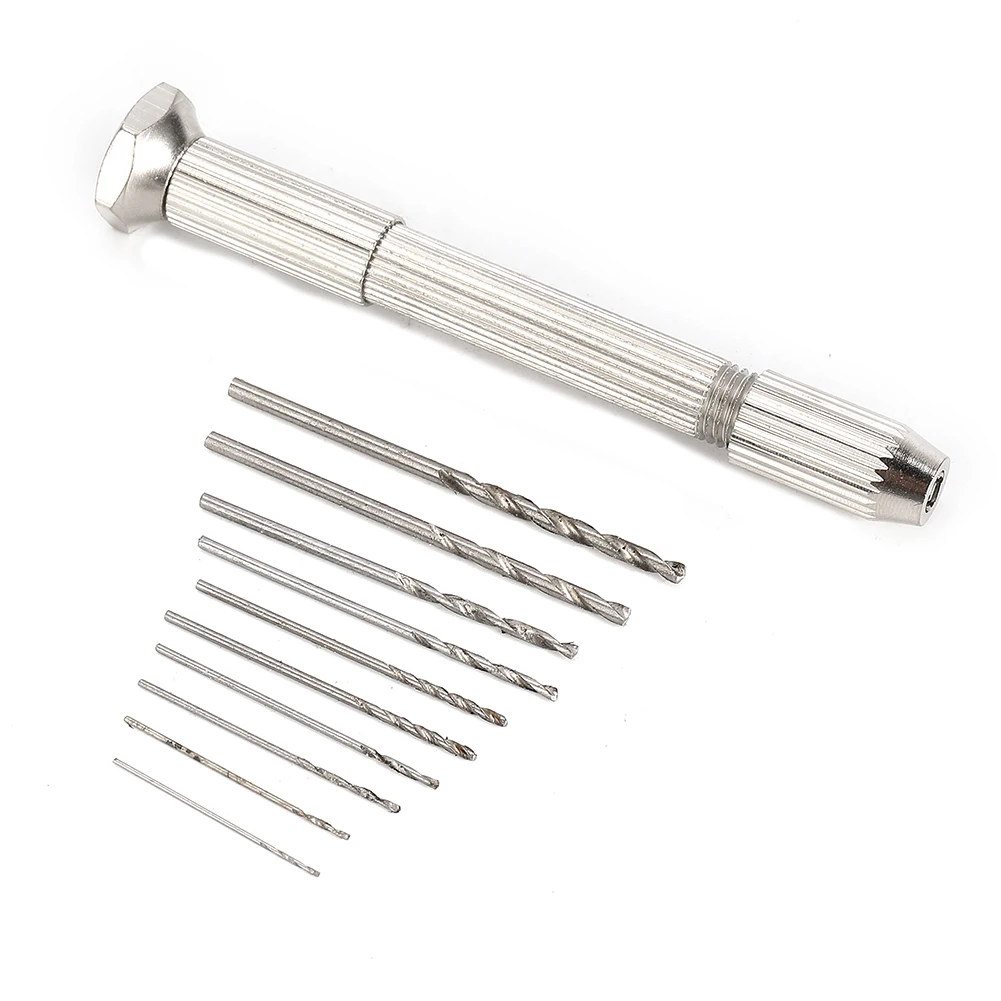 1 Set Mini Hand Drill With Keyless Chuck + 0.8mm-3.0mm HSS Drill Bit For Resin Jewelry Making DIY Wood Craft Handmade Tools
1 Set Mini Hand Drill With Keyless Chuck + 0.8mm-3.0mm HSS Drill Bit For Resin Jewelry Making DIY Wood Craft Handmade Tools