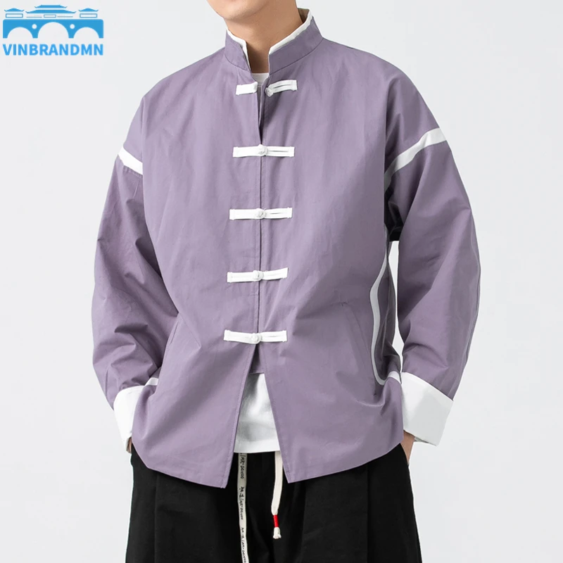 Men Chinese Style Hanfu Tops Pants Traditional Ethnic Kung Fu Jackets Trousers Cotton Linen T-shirt Oriental Fashion Clothing
Men Chinese Style Hanfu Tops Pants Traditional Ethnic Kung Fu Jackets Trousers Cotton Linen T-shirt Oriental Fashion Clothing