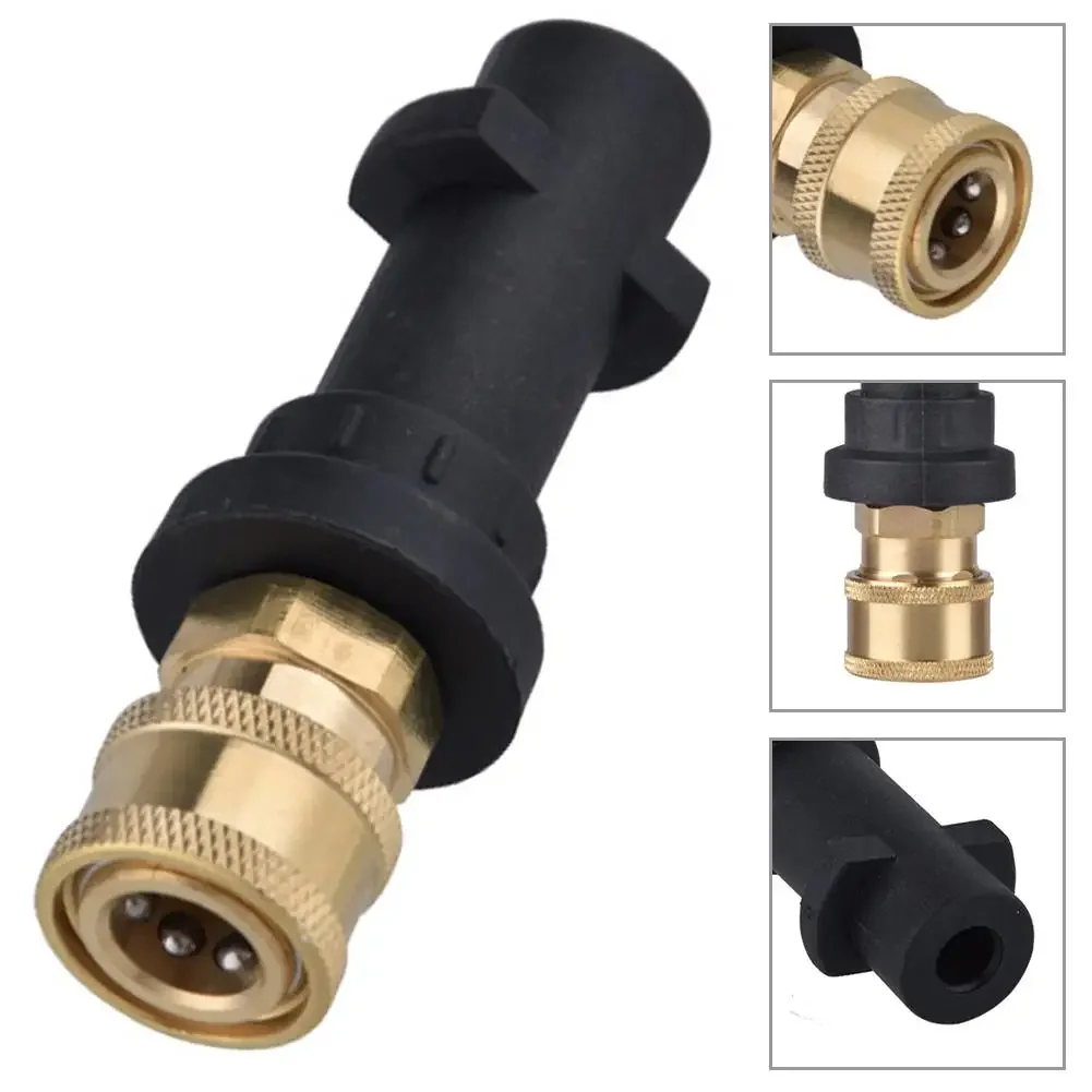 Adaptor High Pressure Washer Nozzle 1/4 Inch Accessory Adapter Replacement For Karcher K Series Quick Connector
Adaptor High Pressure Washer Nozzle 1/4 Inch Accessory Adapter Replacement For Karcher K Series Quick Connector