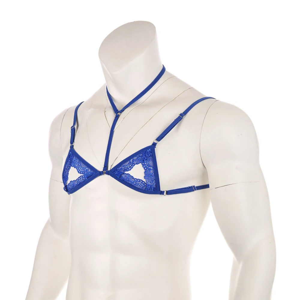 Men Adjustable Sissy Gay Sexy Sheer Lace Bikini Underwear Nightwear Wire-Free Bra Youth Tops Male Ropa Interior Hombre
Men Adjustable Sissy Gay Sexy Sheer Lace Bikini Underwear Nightwear Wire-Free Bra Youth Tops Male Ropa Interior Hombre