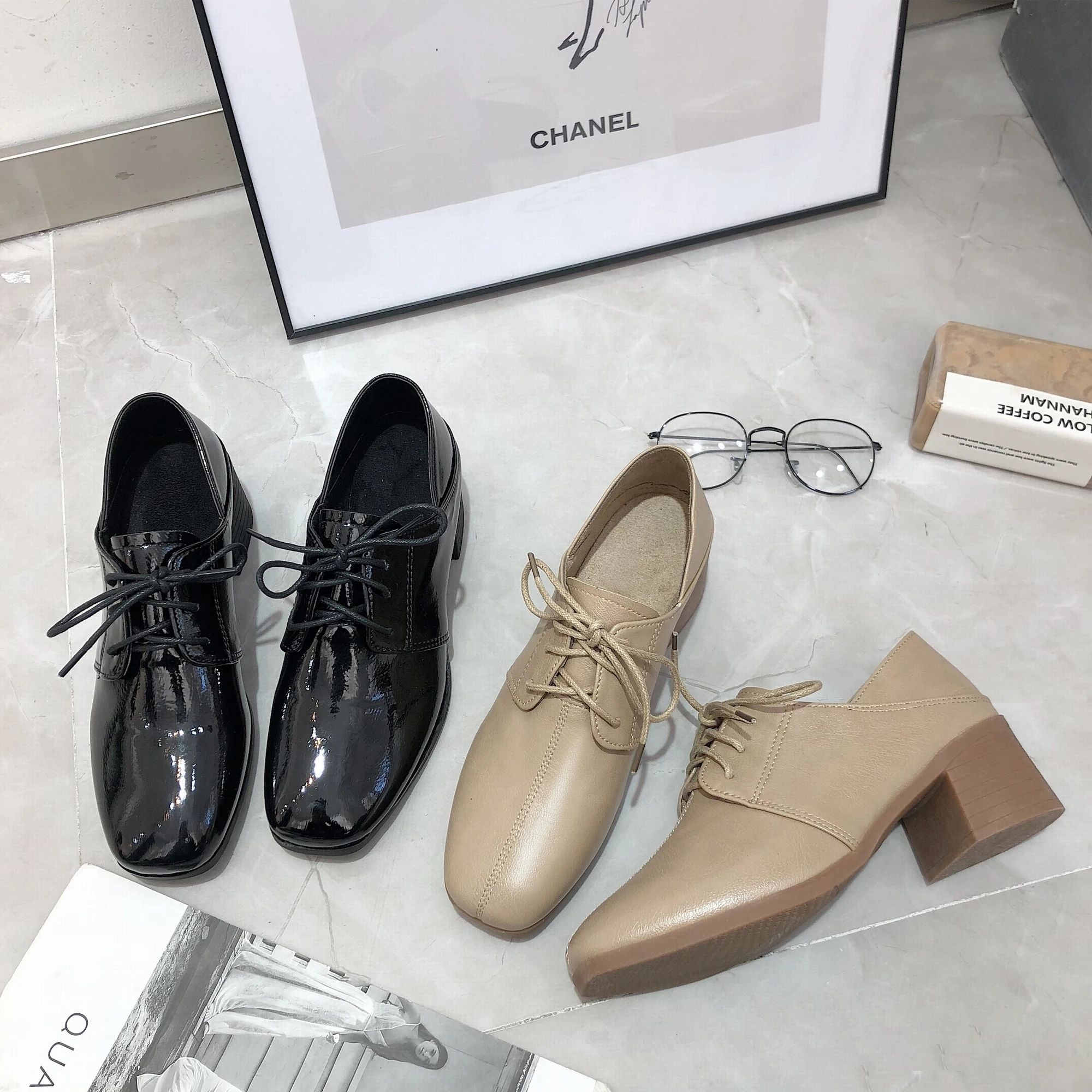 Женские туфли в стиле ретро, повседневные туфли с квадратным носком, на плоской подошве, модные удобные туфли в британском стиле, классические туфли в стиле преппи на каблуке, 2023
Женские туфли в стиле ретро, повседневные туфли с квадратным носком, на плоской подошве, модные удобные туфли в британском стиле, классические туфли в стиле преппи на каблуке, 2023