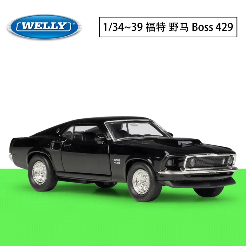 Модель автомобиля из сплава WELLY 1:36 1969 Ford Mustang Boss 429, коллекционное украшение
Модель автомобиля из сплава WELLY 1:36 1969 Ford Mustang Boss 429, коллекционное украшение