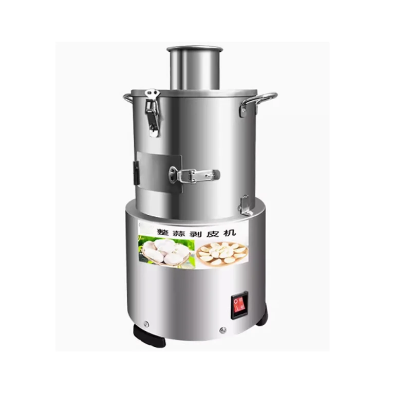 

110/220V Electric Garlic Peeler Machine Peeling Stainless Steel Commercial for Home Grain Separator Automatic Control