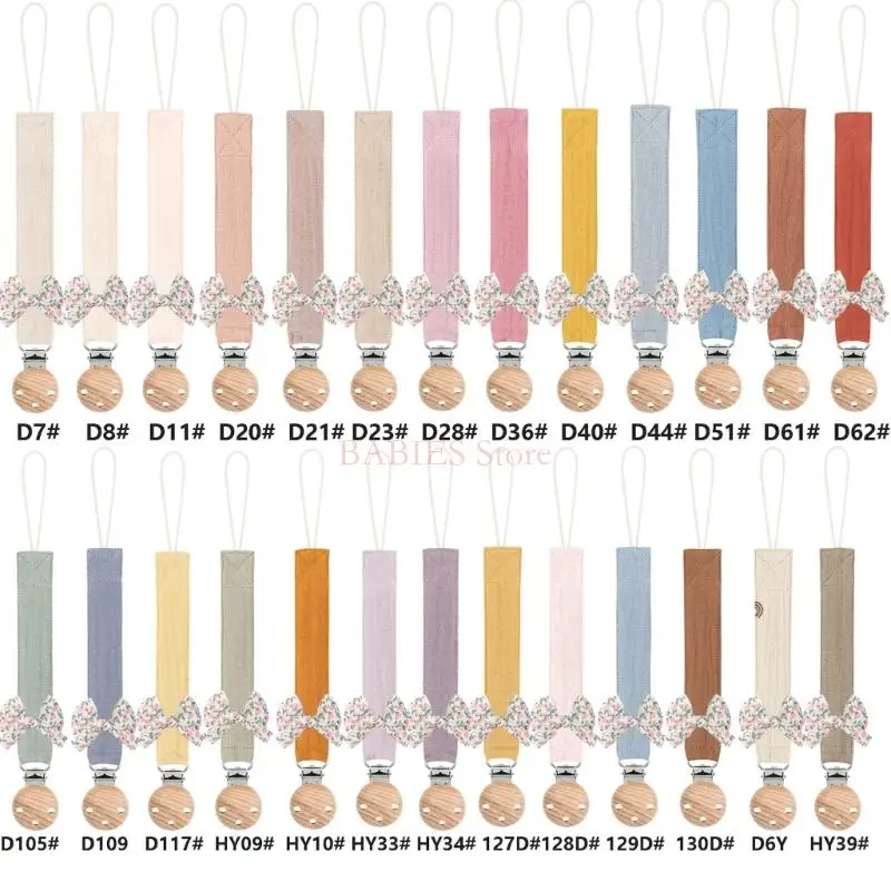 C9GB Cotton Pacifier Chain Baby Teether Organiser Decorative Bowknot Pacifier Clip Chain Baby Pacifier Anti Drop Lanyard
C9GB Cotton Pacifier Chain Baby Teether Organiser Decorative Bowknot Pacifier Clip Chain Baby Pacifier Anti Drop Lanyard