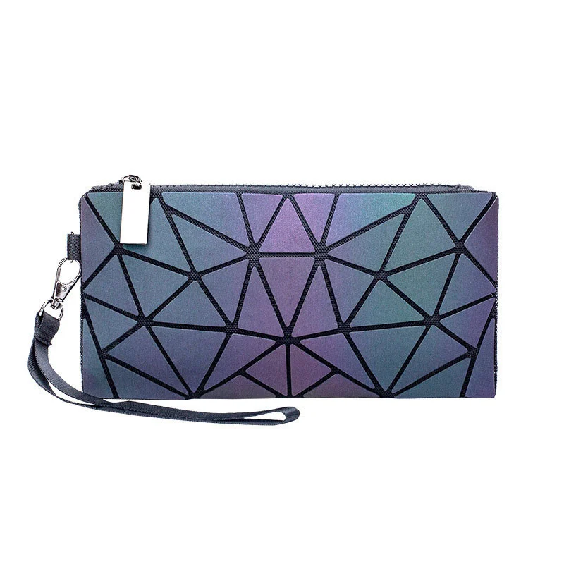 

New Mini Money Pack Female Wallet Thin Women Luminous Geometric bao bag for women 2023 Coin Purses Clutch Wallets Bag