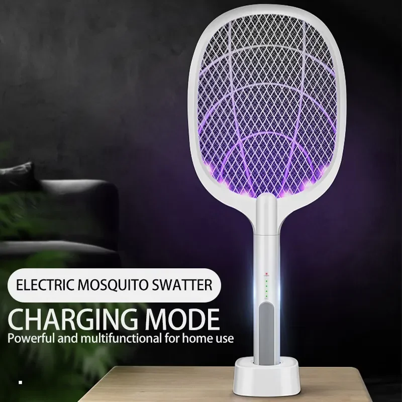 

Mosquito Killer Lamp USB Rechargeable Electric Foldable Mosquito Killer Racket Fly Swatter Repellent Lamp Zapper Insects Racket
