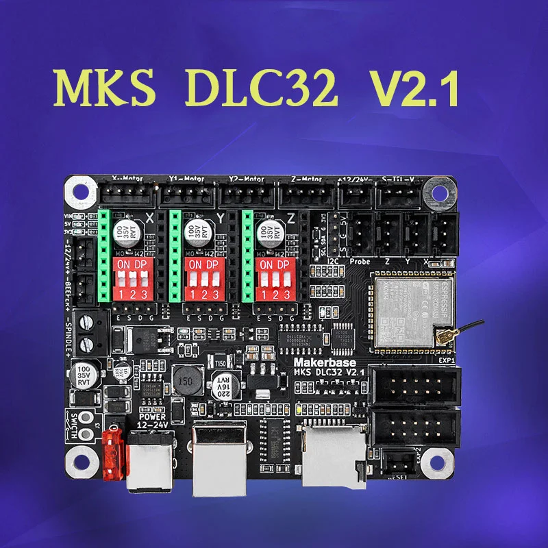 

Makerbase MKS DLC32 V2.1 Offline Controller 32bits ESP32 WIFI GRBL TFT Touch Screen for Desktop Laser Engraving Machine